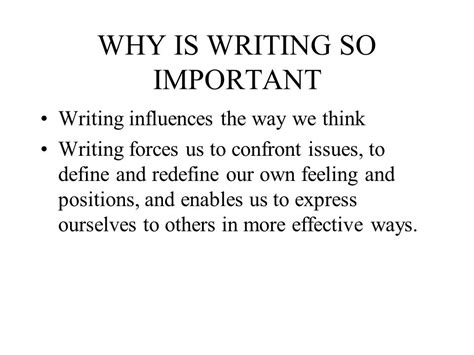 Why Writing Is Important Lessons Blendspace