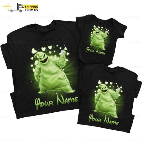 Oogie Boogie Shirts Disney Oogie Shirts Nightmare Before Etsy