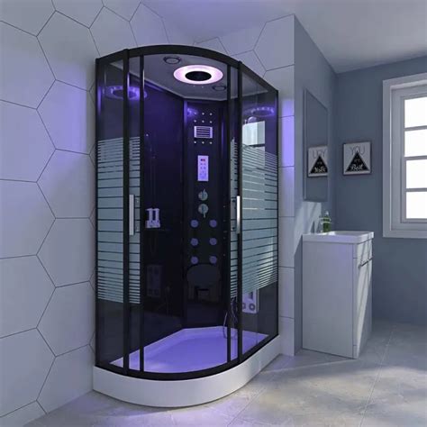 Modern Bath Hydro Massage Steam Shower Cabin With Whirlpool Afrimart