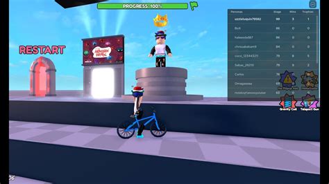 Roblox Obby De Bicicletas YouTube