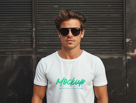 Premium Psd T Shirt Mockup Design Psd Template