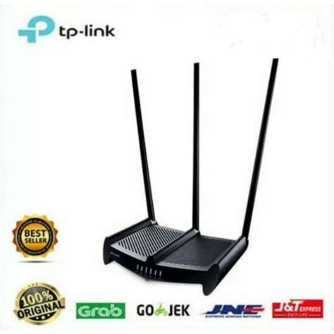 Jual Tp Link Tl Wr Hp Mbps High Power Wireless N Router Shopee