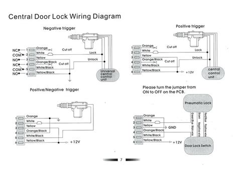 Door Lock Actuator Wiring Diagram Mes 5 Wire Great Central Locking New