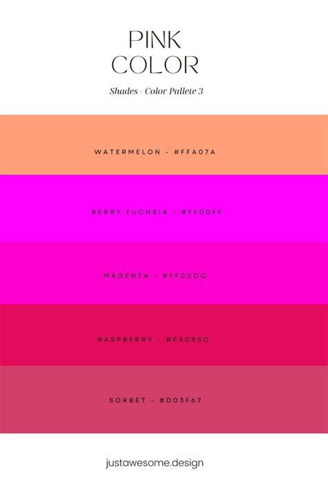 Pink Color Palette