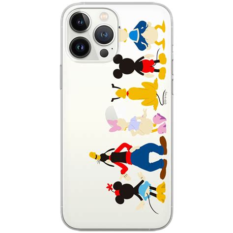 Etui Disney dedykowane do Iphone 14 PRO MAX wzór Mickey i Przyjaciele