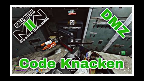 Call Of Duty Mw Dmz Hauptmission Black Mous Stufe Code Knacken