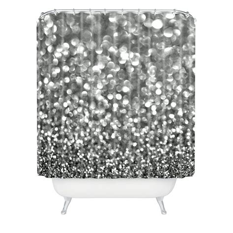 Lisa Argyropoulos Steely Grays Shower Curtain Deny Designs Home