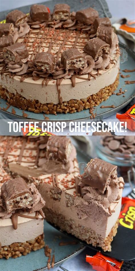 No Bake Toffee Crisp Cheesecake Jane S Patisserie Dolci