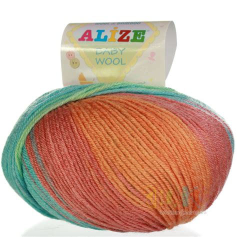 Пряжа "Alize Baby Wool длина пряжи 175 м" - Магазин Анже