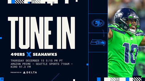 Seahawks Vs 49ers How To Watch Listen And Live Stream On December 15