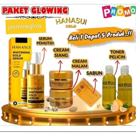 Jual Paket Glow Hanasui Beli Dapat Produk Original Shopee Indonesia