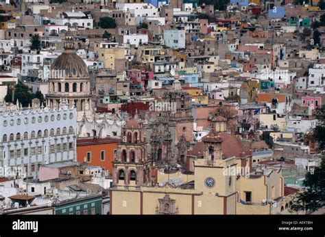 Guanajuato mexico latin america hispanic architecture hi-res stock ...