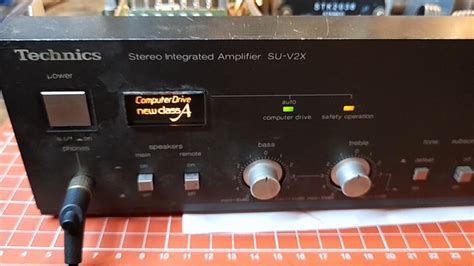 Technics Stereo Integrated Amplifier Su V X Reparaci N Ledfacil