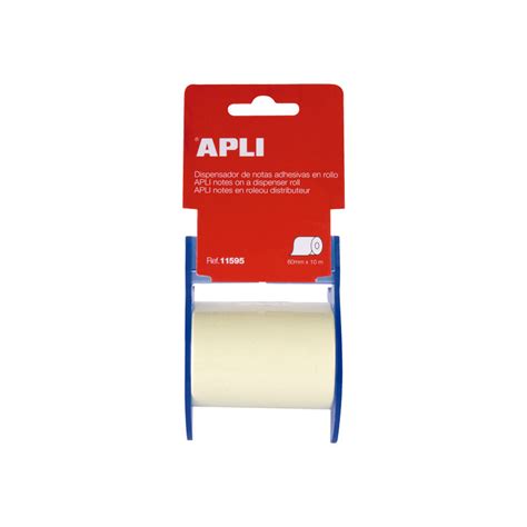 Apli Rollo Dispensador 60mm X 10m Notas Adhesivas