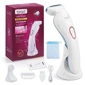 Electric Shaver For Women Bikini Trimmer Womens Razor For Face Legs Underarms Bikini Electric