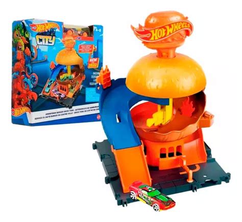 Hotwheels Pista City Vs Robo Beast Sets Juego Hot Wheels Envío gratis