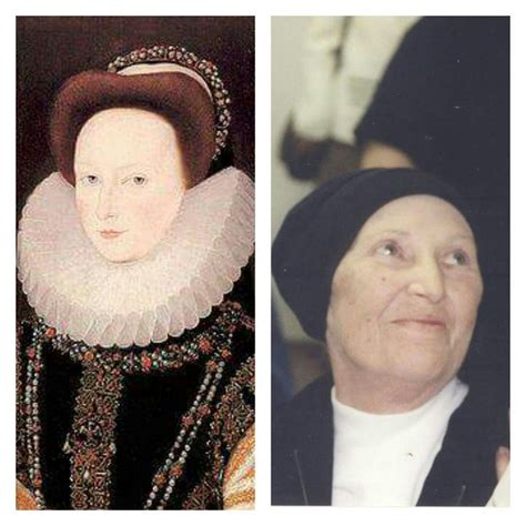 My mom and her 11th great grandmother who was Mary Boleyn's granddaughter