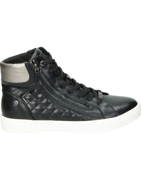 Zapatillas Negras Altas Para Mujer Xti 140338 Online En Megacalzado