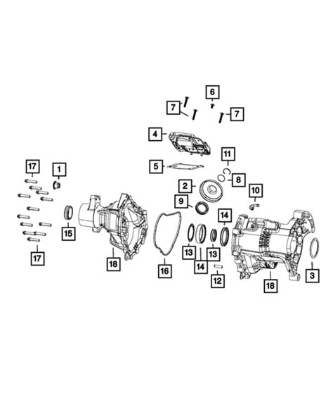 Transfer Case Assembly For 2019 Jeep Cherokee My Mopar Parts