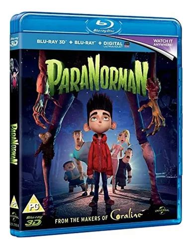 Blu Ray Paranorman 3d Original Novo E Lacrado Luva MercadoLivre