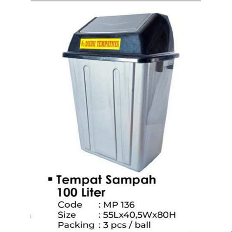 Jual Tempat Sampah 100 Liter Shopee Indonesia