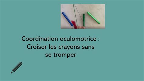 Jeux De Coordination Oculomotrice YouTube