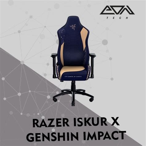 Jual Razer Iskur X Genshin Impact Gaming Chair Kursi Gaming Kota