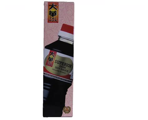 Dark Soy Sauce Superior Tai Hua 640ml 特级名贵酱油大华 Lim Soon Poh Trading