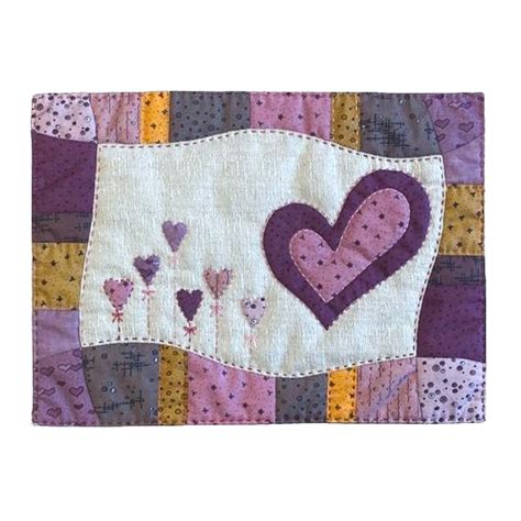 Valentine Mug Rug Pattern Paintbrush Studio Fabrics