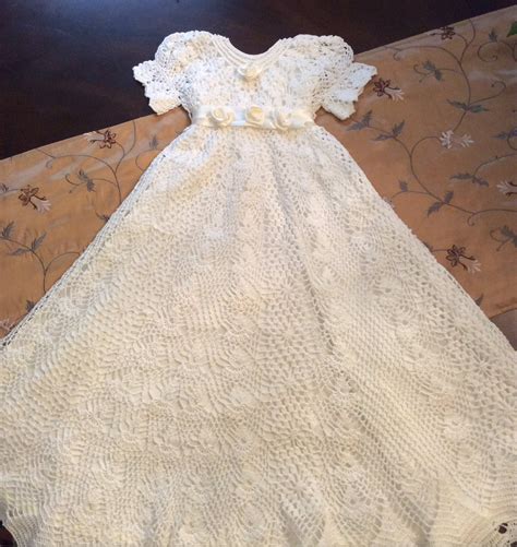 Heirloom Vintage Christening Gown Pattern Crochet Christening Etsy