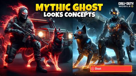 Mythic Ghost Looks COD Mobile Season 6 CODM Leaks Concept Arts