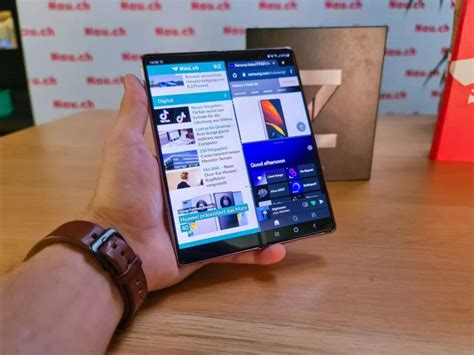 Samsung Galaxy Z Fold 2 5g Das Falthandy Im Test Nau Ch