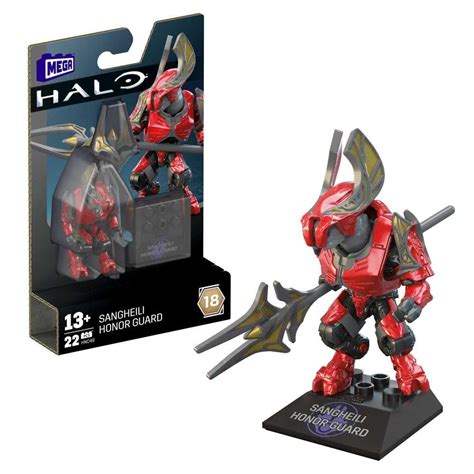 Mattel Mega Construx Sangheili Honor Guard Series 18 Amazon Co Uk