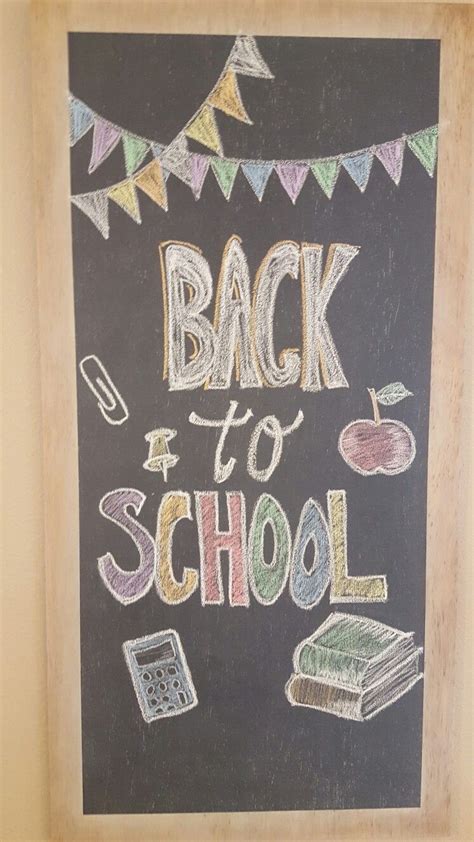 Classroom Chalkboard Ideas