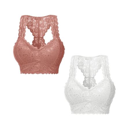 Seductiva Clearance Women S Wireless Bra Women Plus Size Vest Crop Wire Bra Lingerie Sexy V Neck