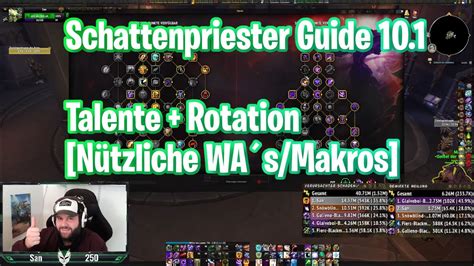 Schattenpriester Guide 10 1 7 Talente Rotation für Raid und M