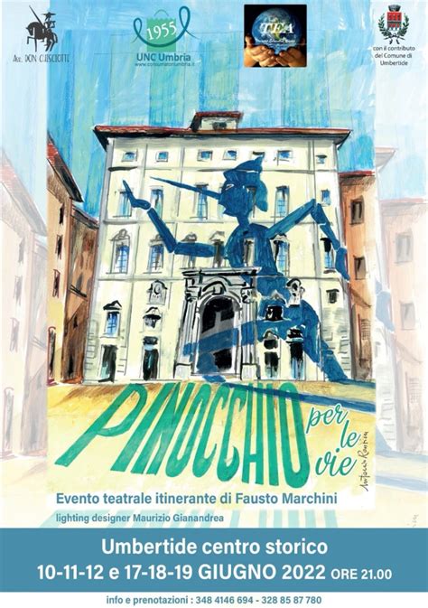 Il Centro Diventa Un Teatro A Cielo Aperto Con Pinocchio Per Le Vie