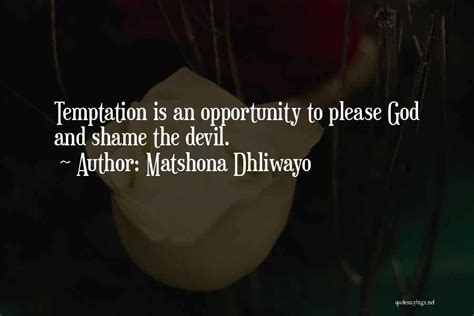 Top 64 Quotes & Sayings About The Devil Temptation