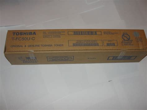 Genuine Toshiba T Fc U C Cyan Toner Cartridge Ebay