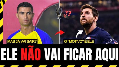 BOMBA Olha o que o treinador do All Nassr falou da saída de Cristiano