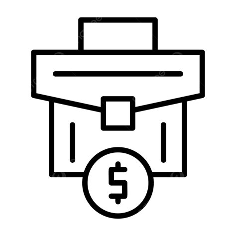 Icono De Línea De Finanzas Vector Png Icono De Finanzas Convenio