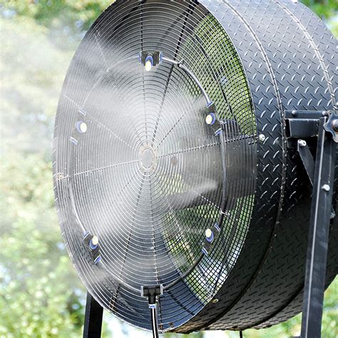 Signice Adjustable 26ft Fan Misting Kit With 5 Mist Nozzles India Ubuy