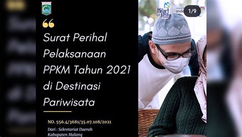 Begini Aturan Pariwisata Di Kabupaten Malang Selama Libur Hari Raya