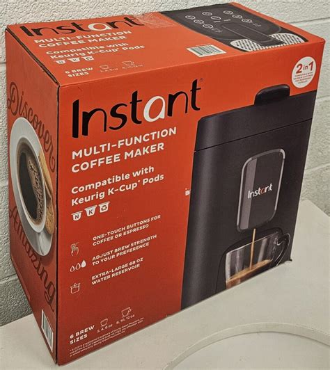 Instant In Multi Function Coffee Maker Compatible W K Cup Pods