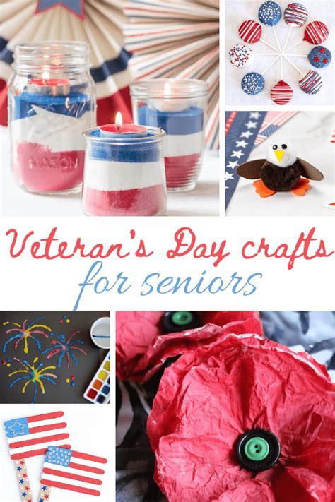 VETERAN’S DAY CRAFTS FOR SENIORS: 20 FUN & PATRIOTIC IDEAS | Crafts for seniors, Assisted living ...