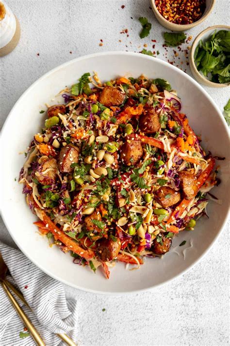 Asian Chicken Crunch Salad Eat With Clarity