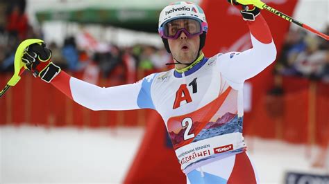 Daniel Yule Gewinnt Als Erster Schweizer Seit Den Kitzb Hel Slalom