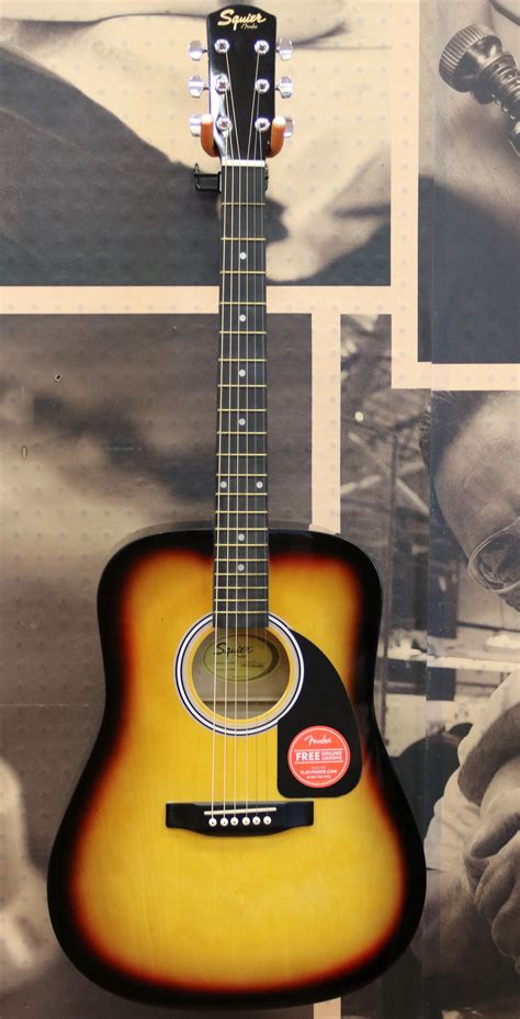 Fender Squier Dreadnought Acoustic Guitar - Sunburst | eBay