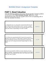 Bond Valuation Calculate Prices Yields Returns Course Hero