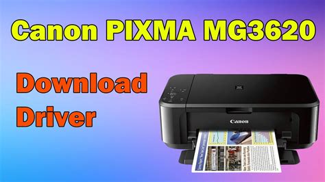 How To Install Driver Canon Pixma Mg3620 Printer In Windows 10 Or 11 Youtube